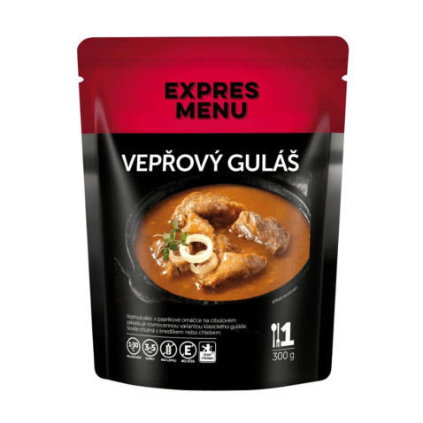 Vepřový guláš (1 porce)