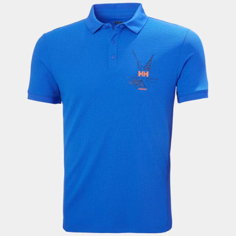 Triko Helly Hansen HP Race polo s lím.kr.r. cobalt