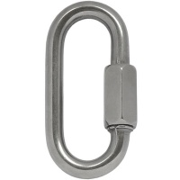 Oko, šroubovací - prům. 4 mm, rozměry 33,6x12,6 mm