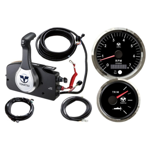 Kit k motorům Tohatsu MFS25/30D,40/50/60/75/90/100/115/140A Side mount kit 3UH-84555-1