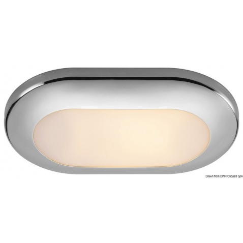 Světlo nerez halogen 150x94mm IP56