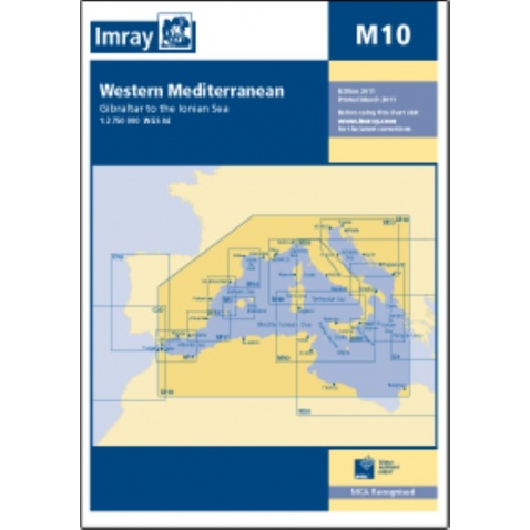 Mapa M10 Western Mediterranean