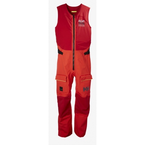 Kalhoty Helly Hansen Aegir Race Salopette alert red