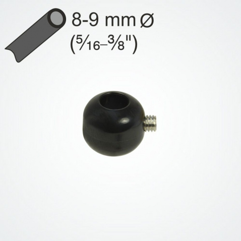 Kulička dorazová na lano Clamcleat Screw-on Stopper Ball, pro lano pr.8-9mm