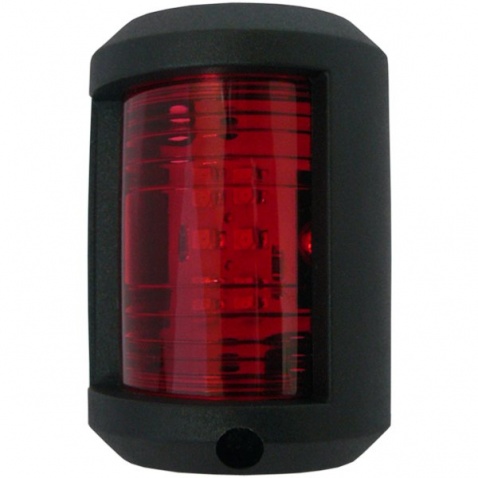 Světlo poziční, červené, LED 112,5° 60x42x34mm