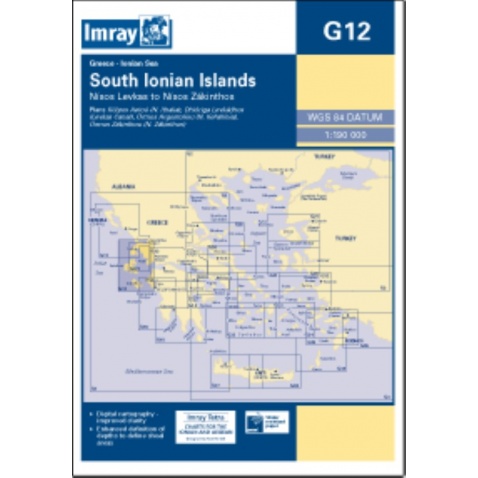 Mapa G12 South Ionian Islands