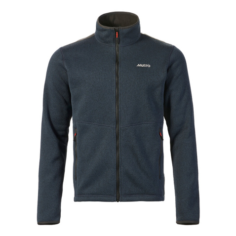 Bunda MUSTO Knitted fleece true navy