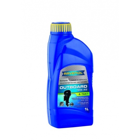 Olej 4T, 10W-40 polosyntetický (Ravenol), 1l