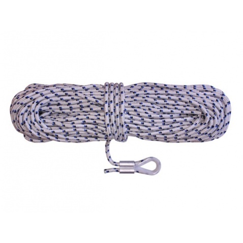Kotevní lano s očnicí pr.6 mm, délka 30 m