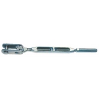Napínák 3/8 "  BSI s terminálem/toggle, lano 6mm, čep 10mm, open