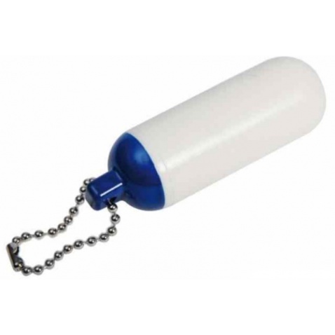 Přívěšek na klíče - fendr white/blue