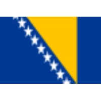 Vlajka Bosna a Herzegovina 20x30cm