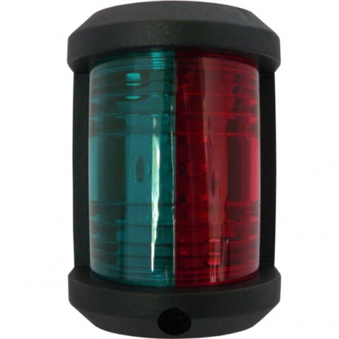 Světlo poziční, zelené/červené, LED  225°