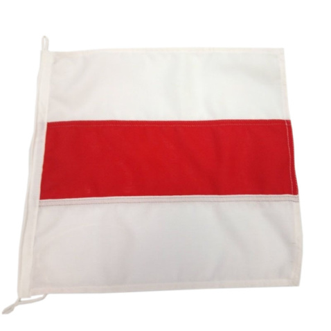 Vlajka "white/red/white" malé plavidlo 30x30cm