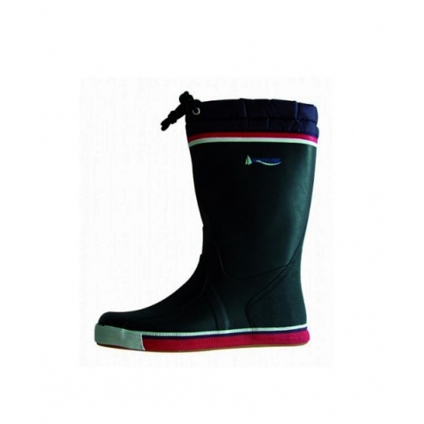 Holínky NAVYLINE vysoké se šněrováním navy