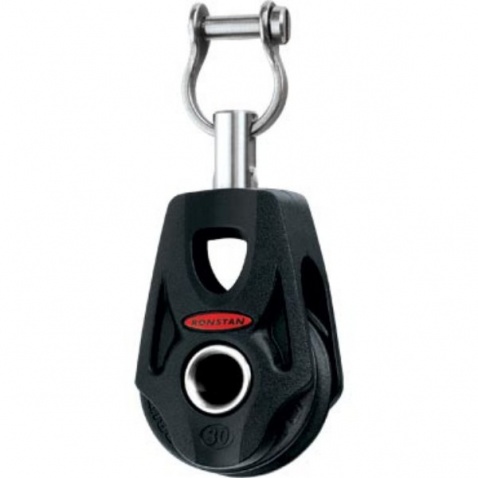 Kladka s obráceným obrtlíkem RF35100A Single, slotted head post, swivel shackle head, becket option