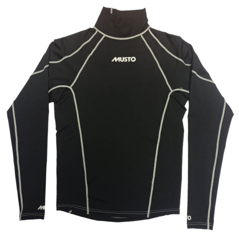 Triko MUSTO UV vest, dlouhý rukáv black/silver (blsi)