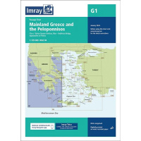 Mapa G1 Mainland Greece and the Peloponnisos 