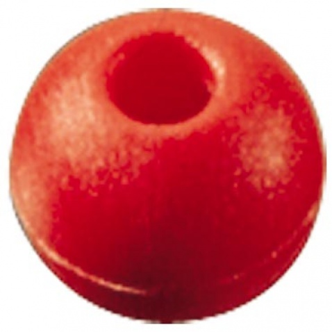 Kulička, červená pr. 16 mm, max. lano pr. 4 mm - RF1318R