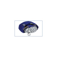 Lano s olovem Handy anchor - délka 30 m pr. 10 mm white-blue