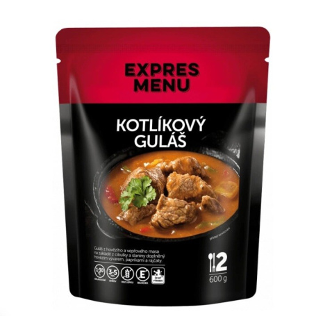 Kotlíkový guláš (2 porce)