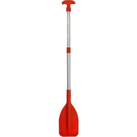 Pádlo teleskopické, oranžové, 53-107 cm