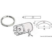 Anoda zinková Volvo Penta for Sail Drive/Folding Prop, 3 díly (3858399)