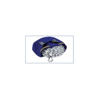 Lano s olovem Handy anchor - délka 40 m  pr. 10 mm white-blue