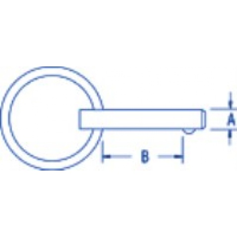 Čep fast pin Ronstan RF5310, 4,8 x 12,5mm