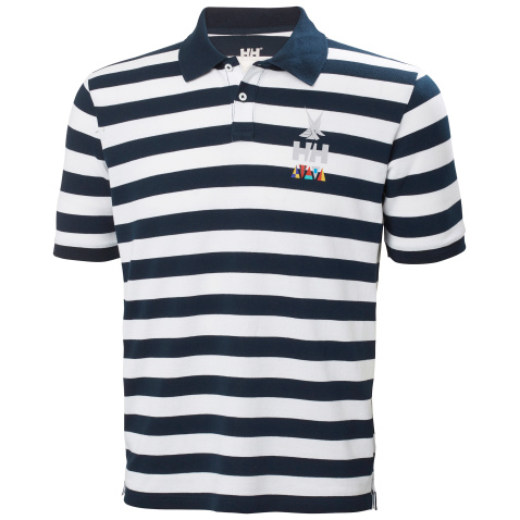 Triko Helly Hansen s lím.Koster navy-white