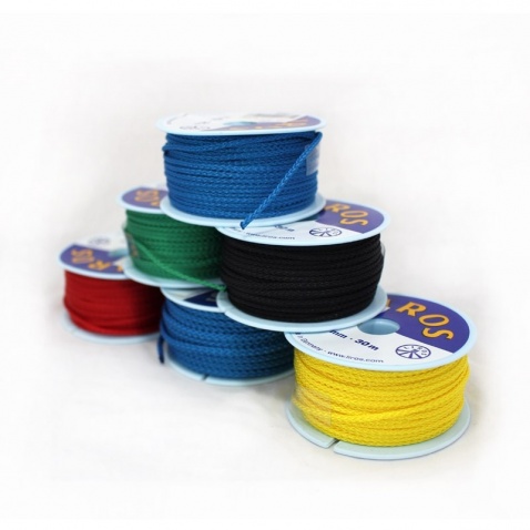 Braided Polyester Line,pr.3mm yellow (špulka 15m)