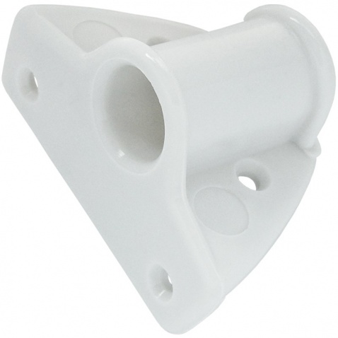 Držák havlinek PVC bílý,prům.19mm,v.44mm