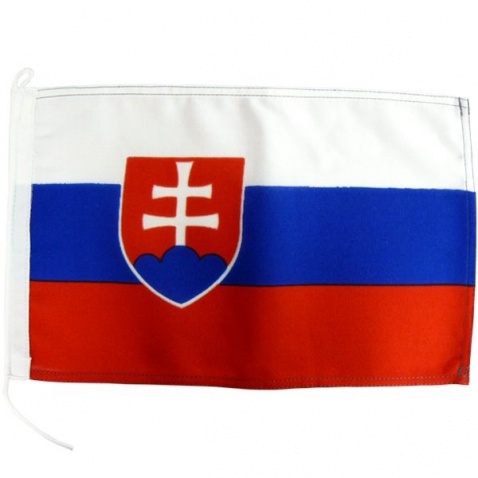 Vlajka Slovensko - velikost 45 x 30cm