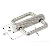 Spona na popruh 25mm s nerezovou přezkou
