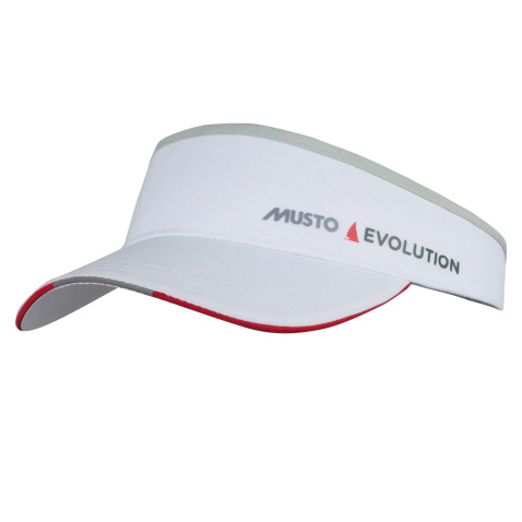 Kšiltovka MUSTO Evo Race visor white