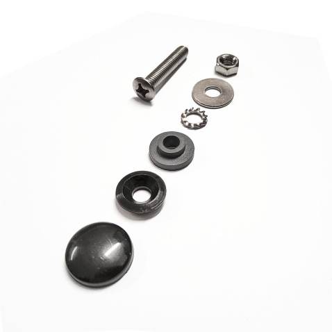 Montážní set mezi konzoli řízení a plexi