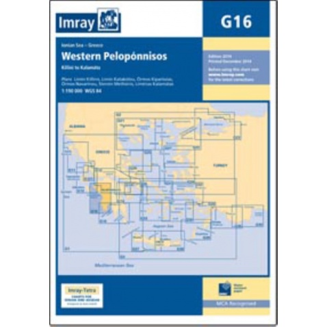 Mapa G16 Western Peloponnisos