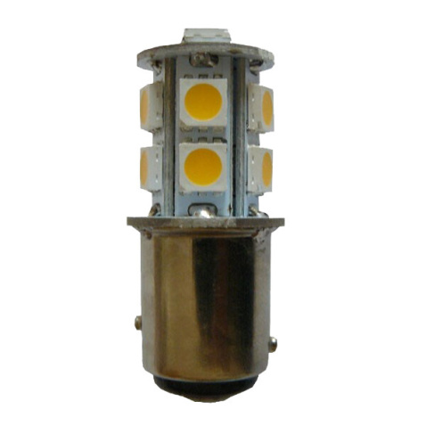 Žárovka 12V, LED, 2-polová, bílá, BAY15d různá vzdálenost úchytů