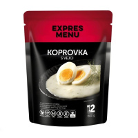 Koprová omáčka s vejcem (2 porce)