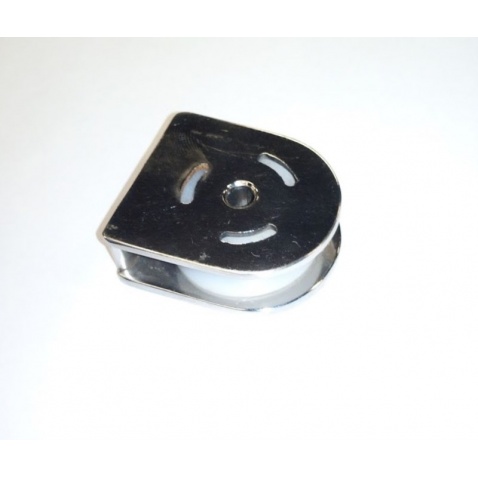 Organizér (kladka) jednoduchý, pro lano 8mm, 40x46mm