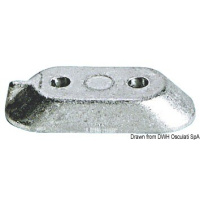 Anoda magnesiová 61x25mm pro Yamaha 4/70HP, díra závit M5