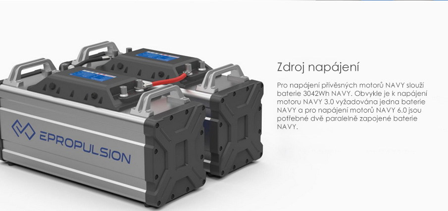 Lodní elektromotor ePropulsion NAVY